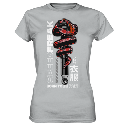 Coiled Static Snake - Ladies Premium Shirt