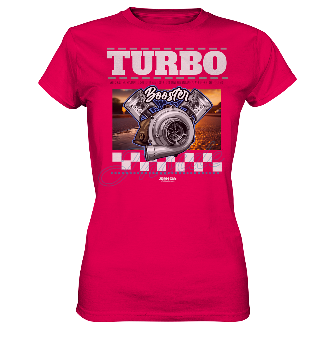 Turbo Booster  - Ladies Premium Shirt