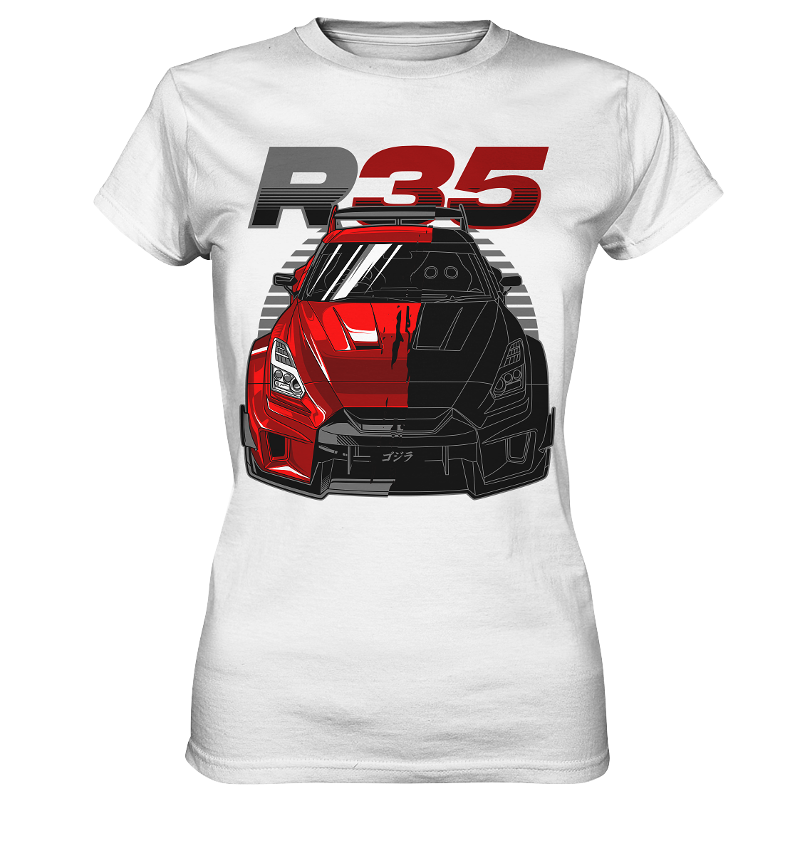 R-35 2 Face - Ladies Premium Shirt