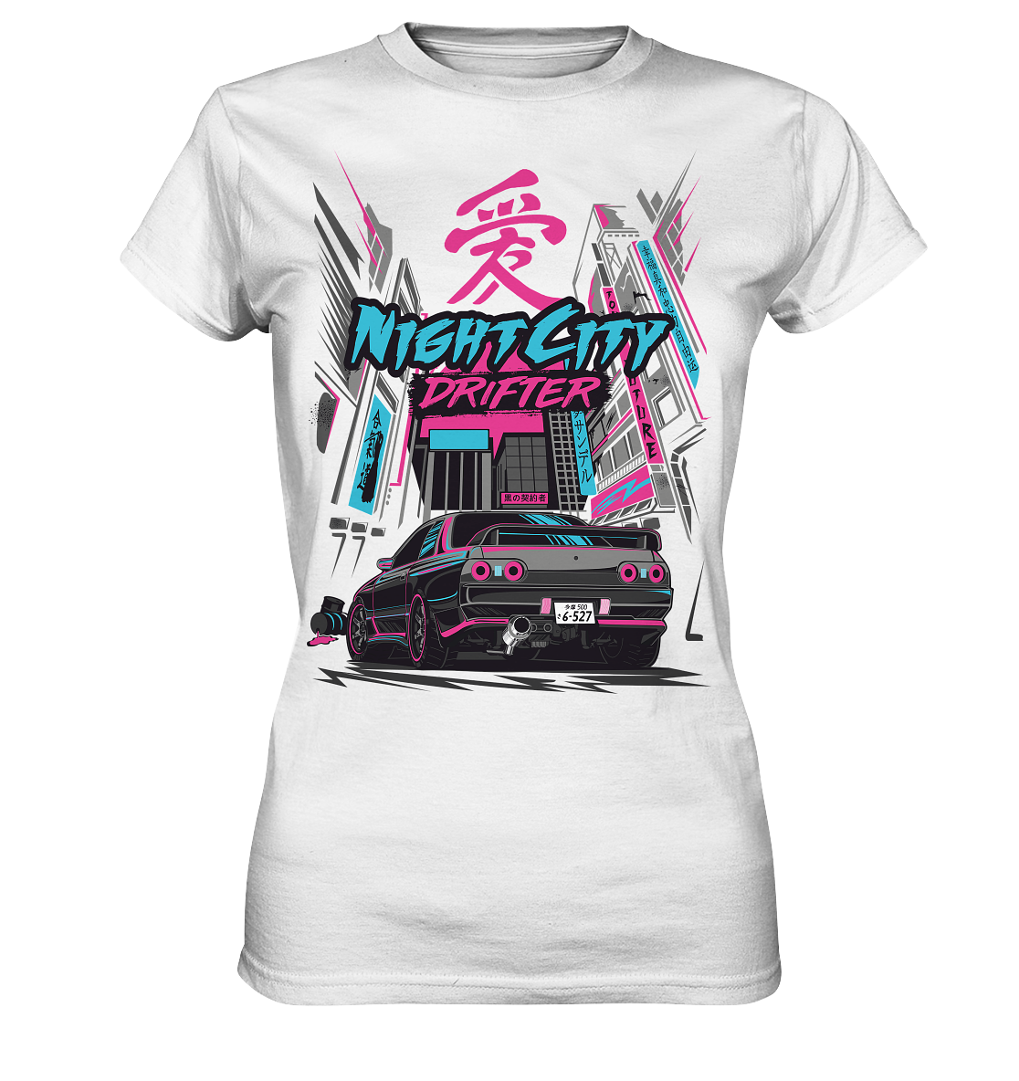 R-32 "Night City" - Ladies Premium Shirt