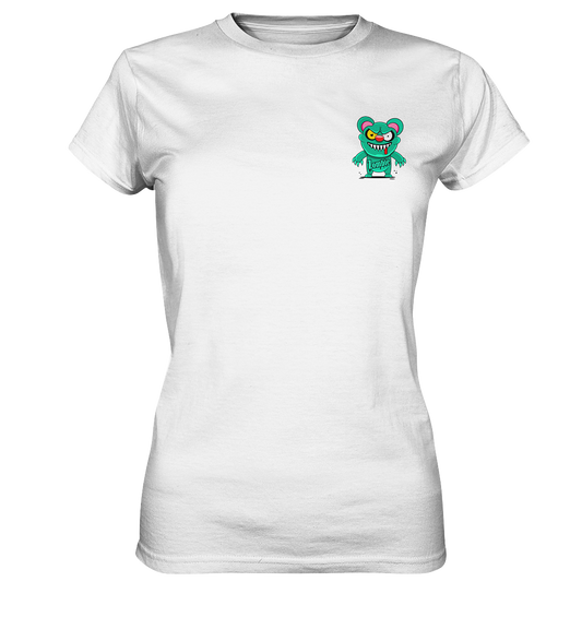 The Zombie Bear  - Ladies Premium Shirt