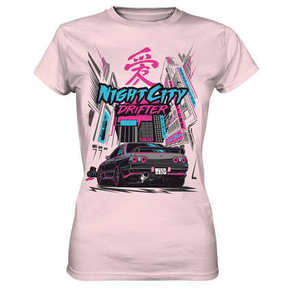 R-32 "Night City" - Ladies Premium Shirt