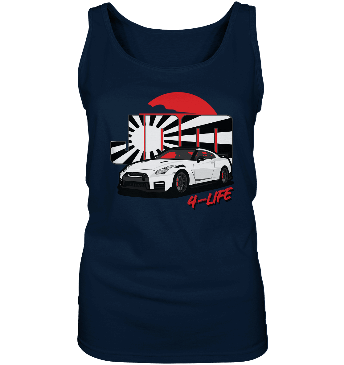 JDM4-Life R35 Merch - Ladies Tank-Top