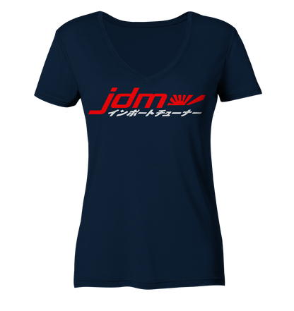 JDM 4-Life Casual - Ladies V-Neck Shirt