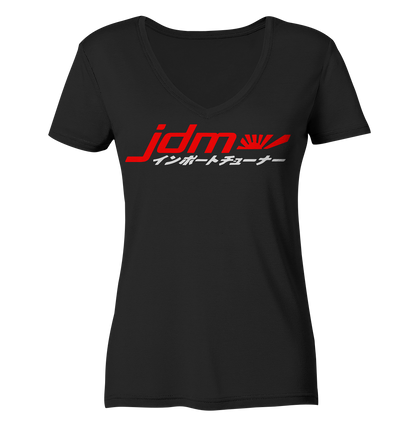 JDM 4-Life Casual - Ladies V-Neck Shirt