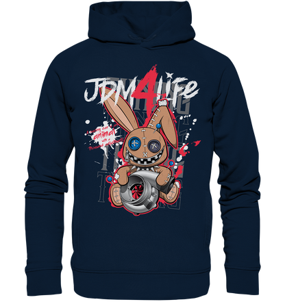 Turbo Bunny  - Organic Fashion Hoodie