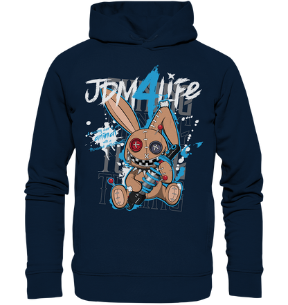 Static Bunny - Organic Fashion Hoodie