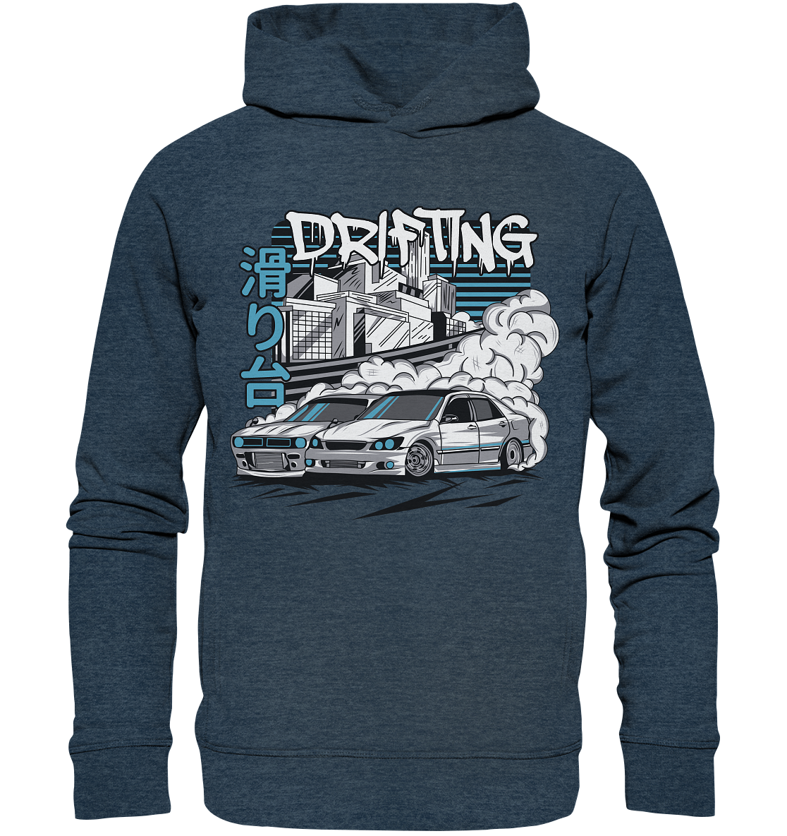 Drift Battle - Organic Fashion Hoodie