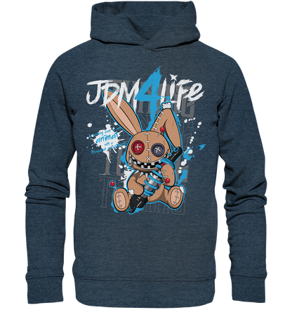 Static Bunny - Organic Fashion Hoodie