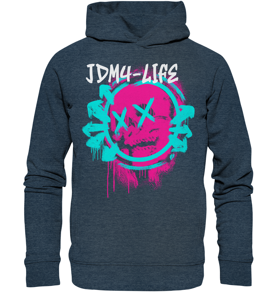 JDM4-LIFE Graffiti - Organic Fashion Hoodie