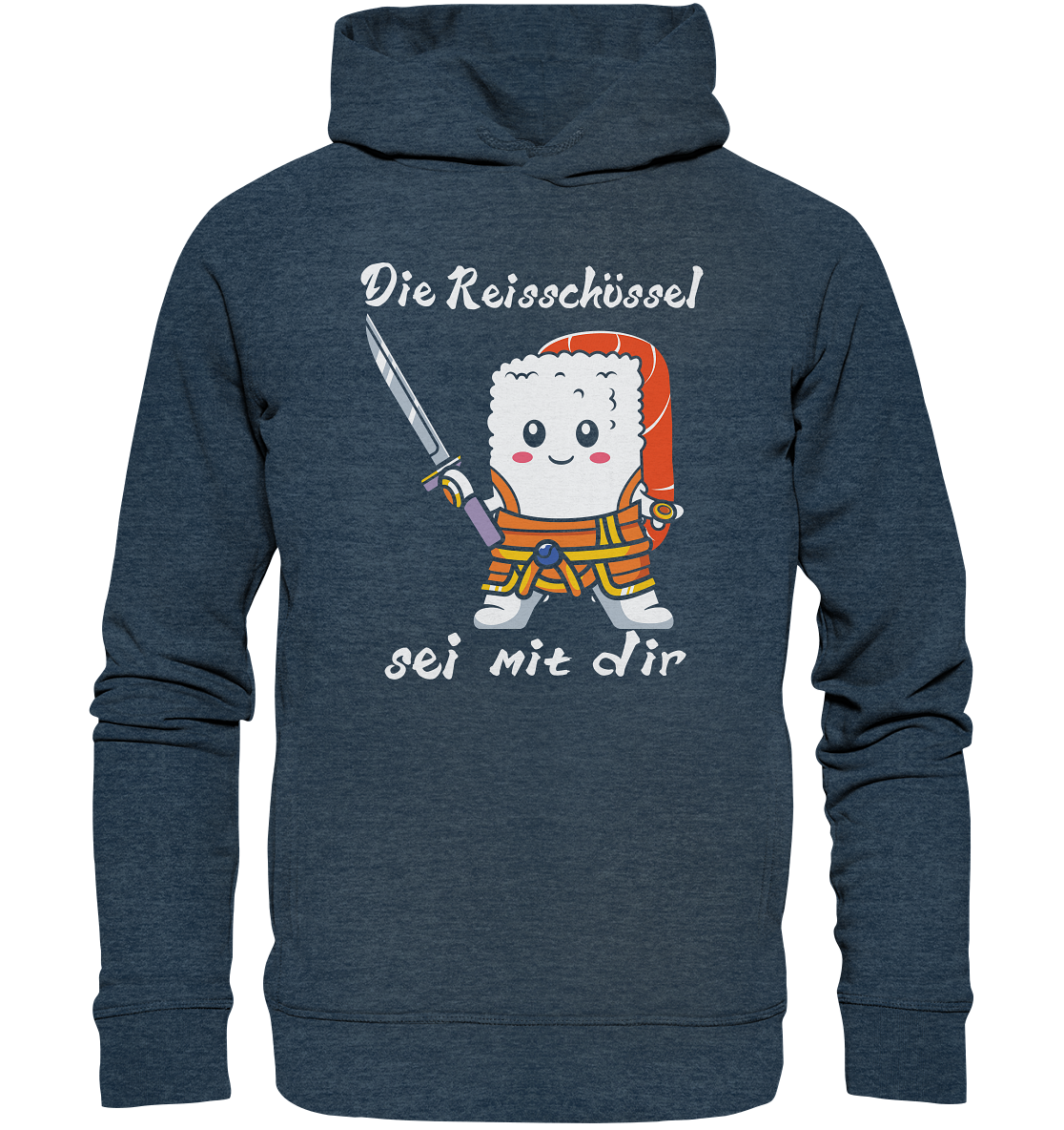 Die Reisschüssel.... - Organic Fashion Hoodie