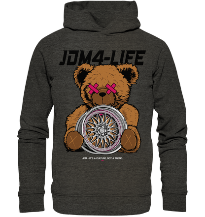 JDM4-Life "Rim" Teddy - Organic Fashion Hoodie