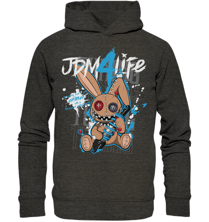 Static Bunny - Organic Fashion Hoodie