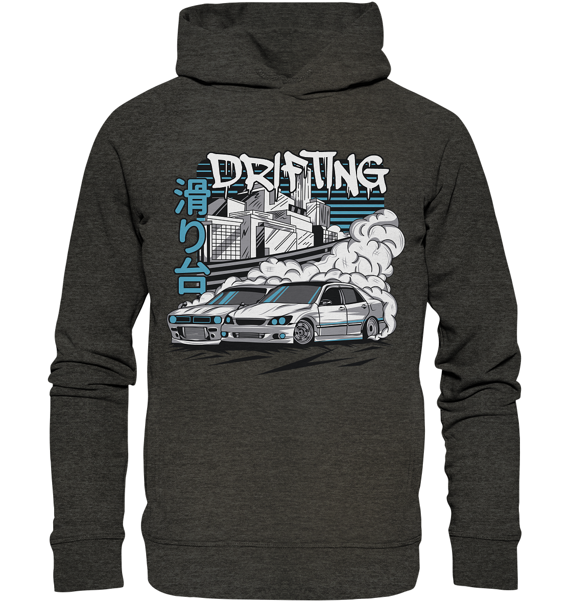 Drift Battle - Organic Fashion Hoodie