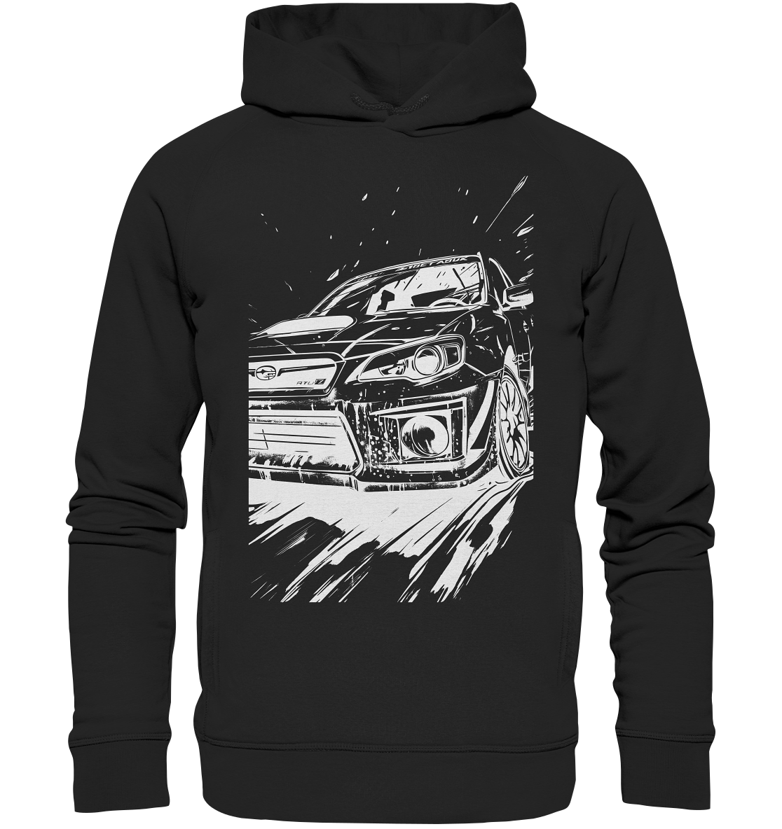 3. Gen Zeichnung  - Organic Fashion Hoodie