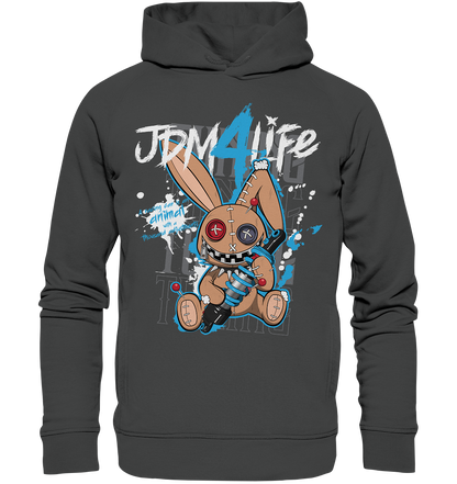 Static Bunny - Organic Fashion Hoodie