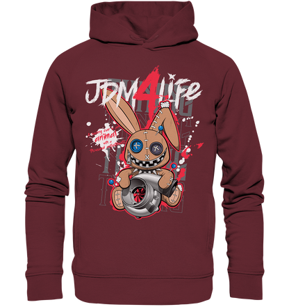 Turbo Bunny  - Organic Fashion Hoodie