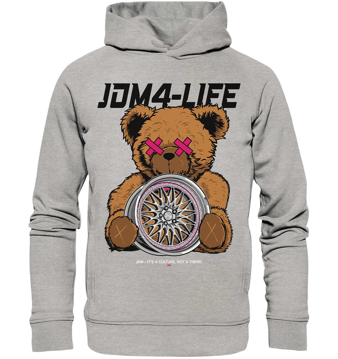 JDM4-Life "Rim" Teddy - Organic Fashion Hoodie