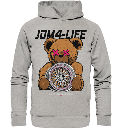 JDM4-Life "Rim" Teddy - Organic Fashion Hoodie