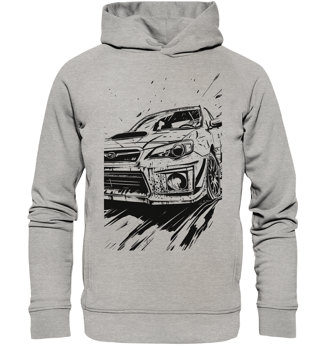 3. Gen Zeichnung  - Organic Fashion Hoodie