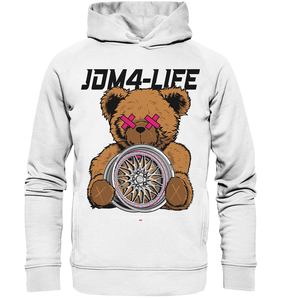 JDM4-Life "Rim" Teddy - Organic Fashion Hoodie