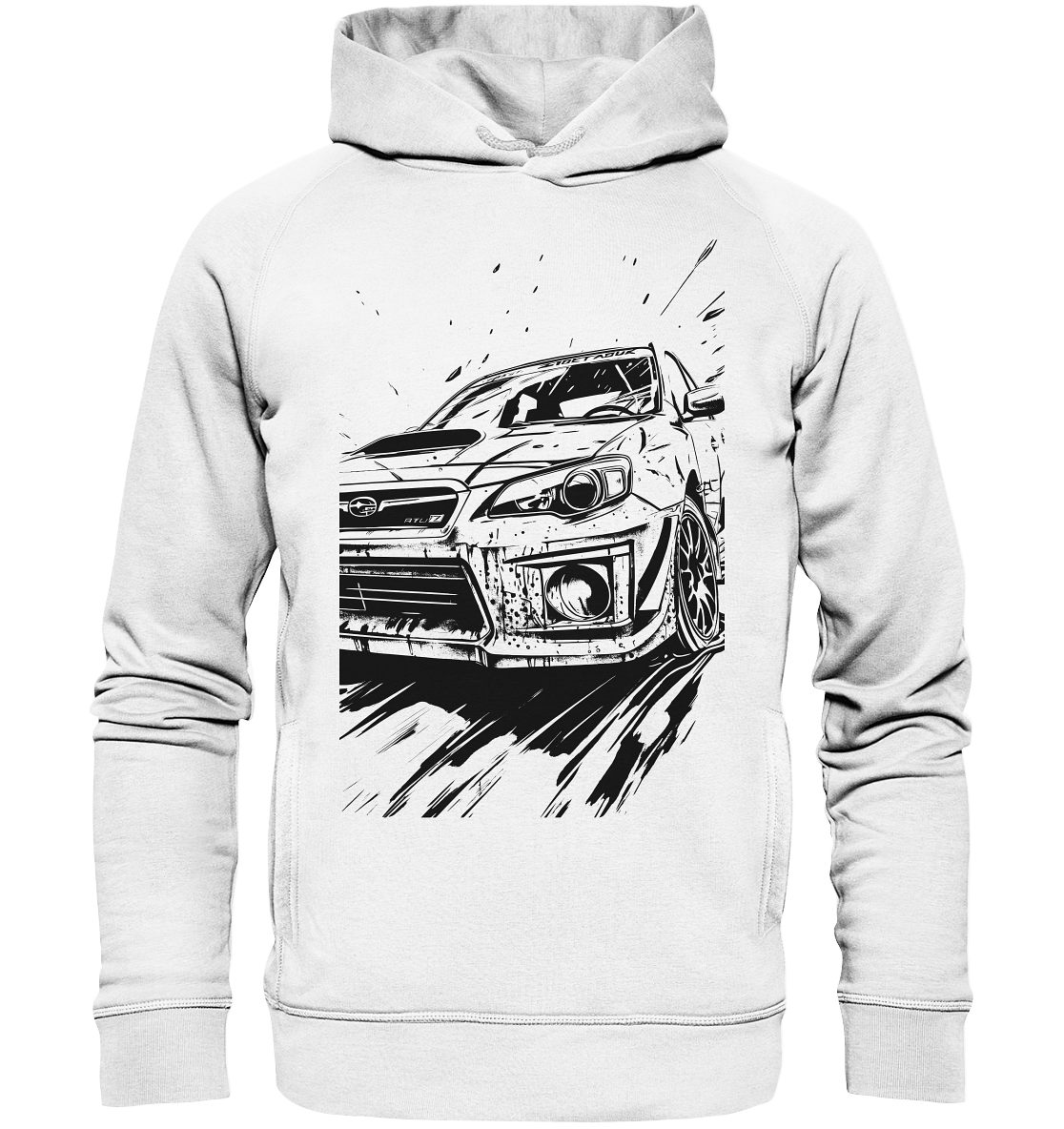 3. Gen Zeichnung  - Organic Fashion Hoodie