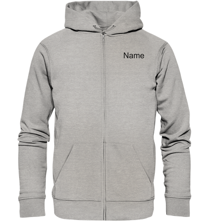 #N_NRW_CREW mit Name beidseitig  - Organic Zipper