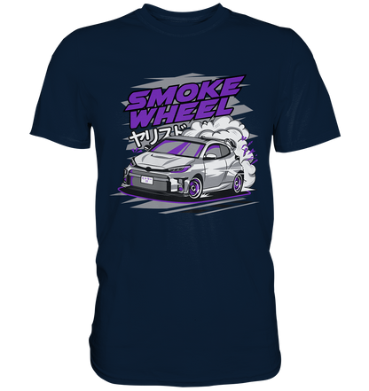 Smoke Wheel GRMN Yaris - Premium Shirt