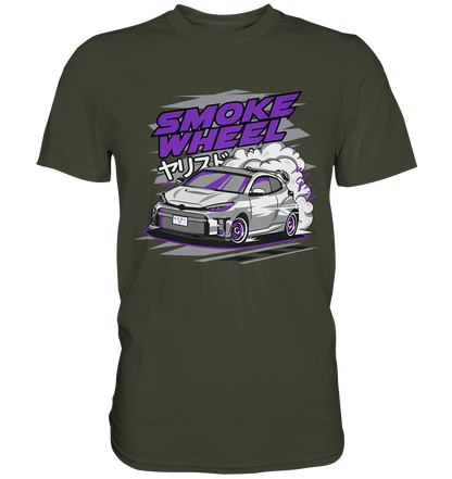 Smoke Wheel GRMN Yaris - Premium Shirt