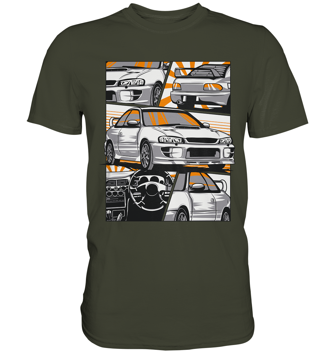 GC8 Comic Collage - Premium Shirt