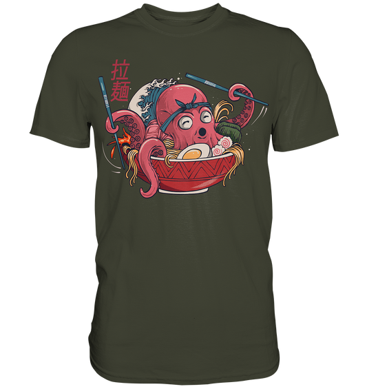 Octopus Ramen  - Premium Shirt