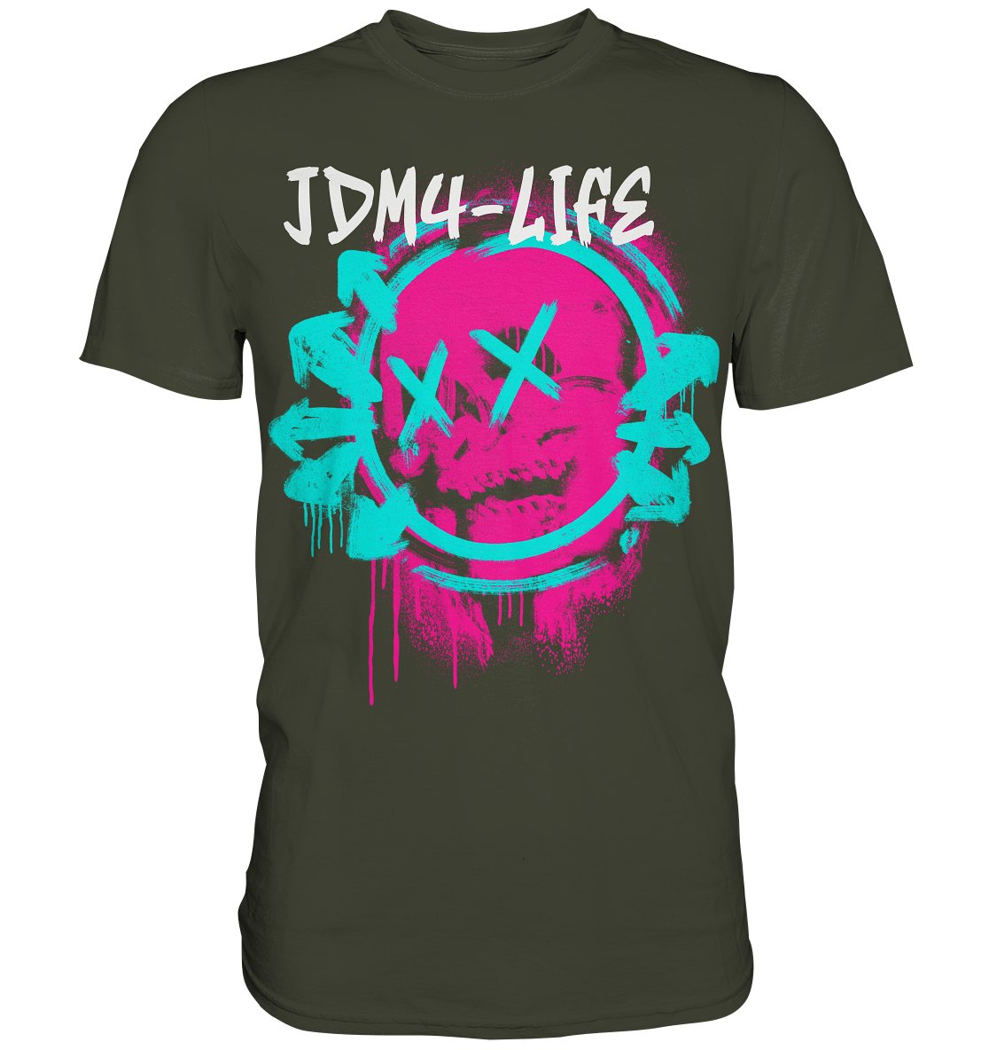 JDM4-LIFE Graffiti - Premium Shirt