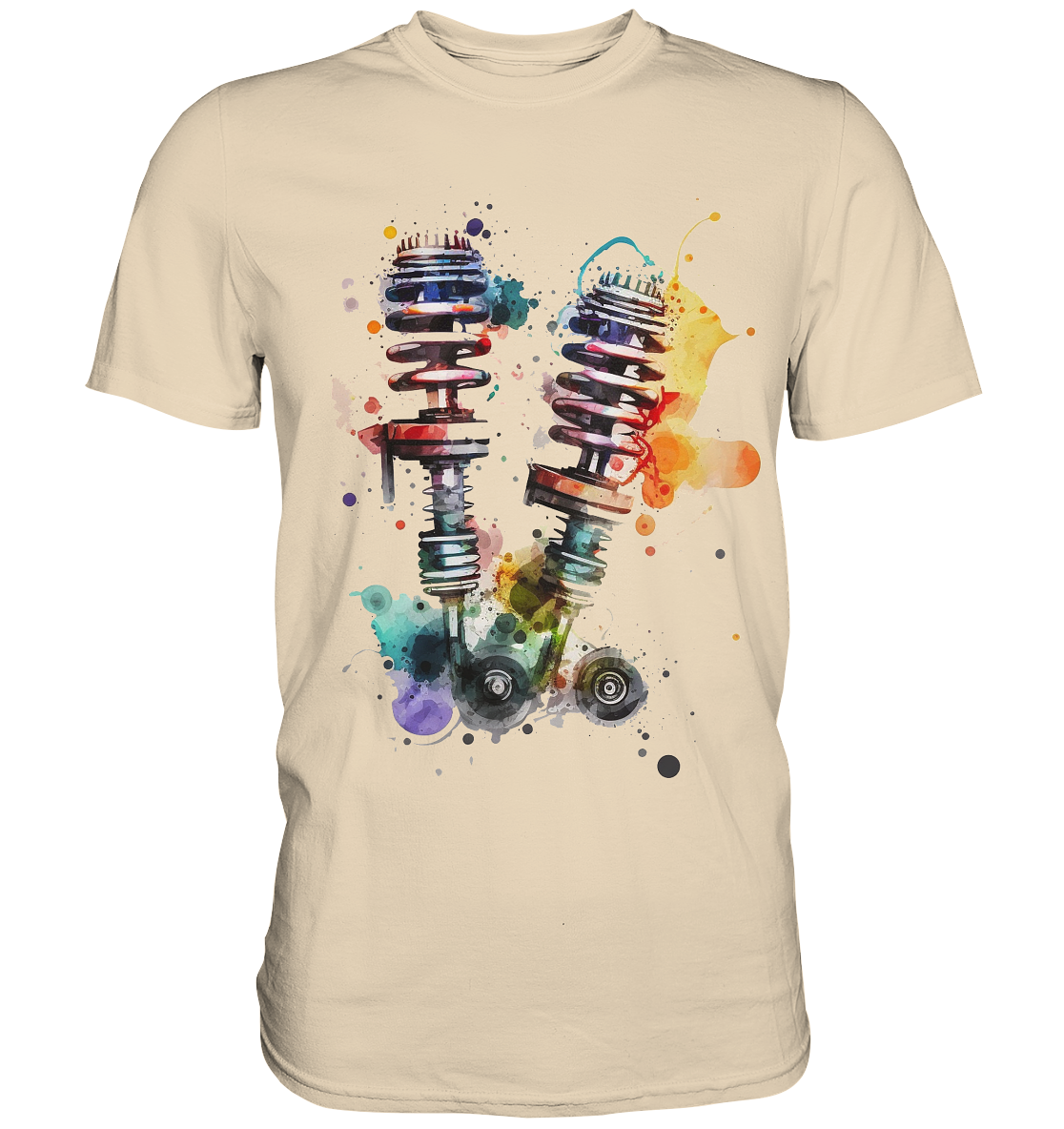 Colour Splash Stoßdämpfer - Premium Shirt