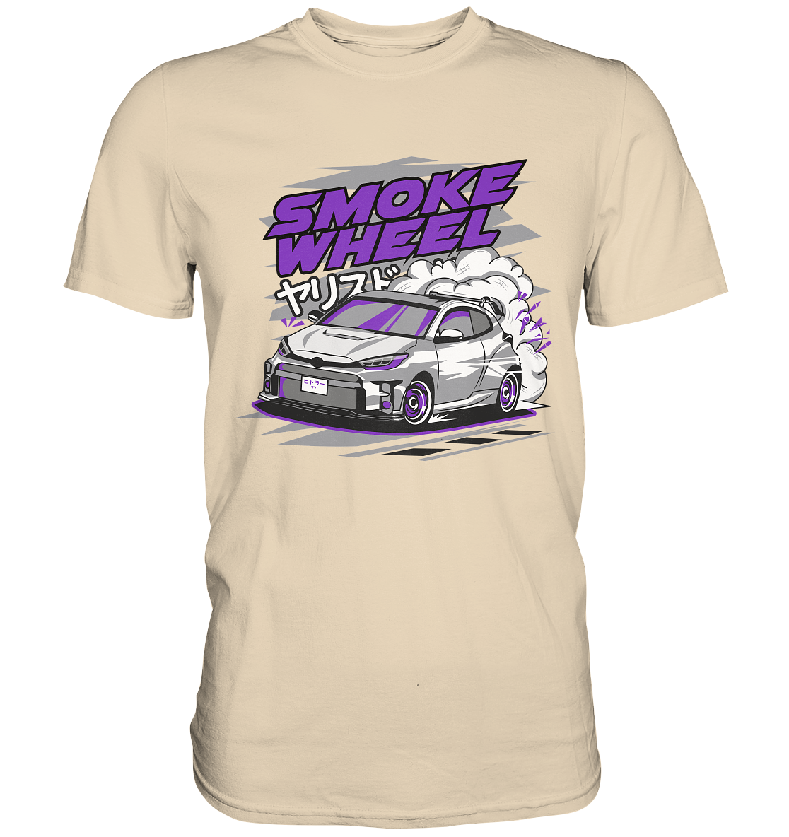 Smoke Wheel GRMN Yaris - Premium Shirt