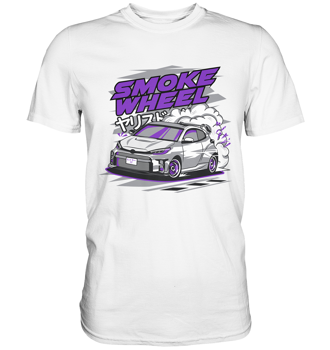 Smoke Wheel GRMN Yaris - Premium Shirt