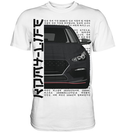 I30N Front Black - Premium Shirt