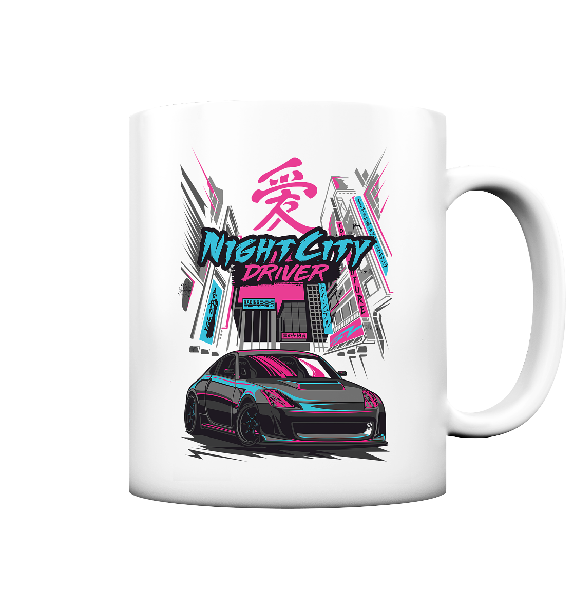 350Z "Night City" - Tasse matt