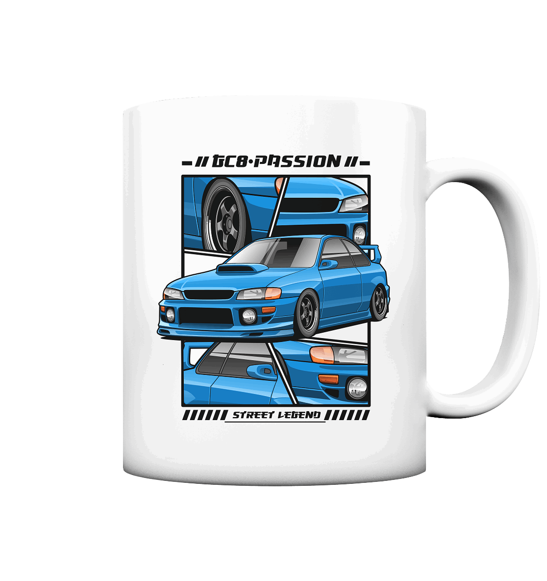 GC8 Passion Collage - Tasse matt