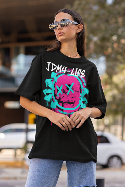 JDM4-LIFE Graffiti - Ladies Premium Shirt