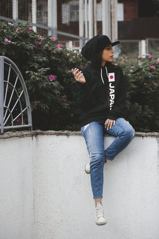 Japan signs  - Organic Fashion Hoodie