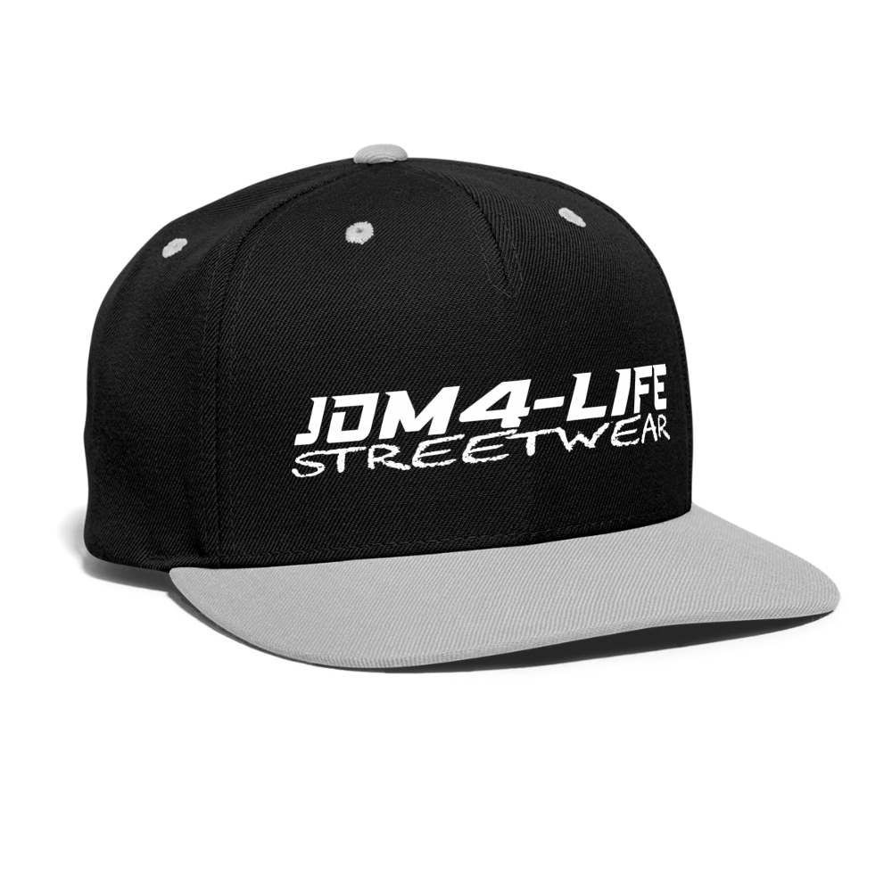 Kontrast Snapback Cap Promo - Schwarz/Grau