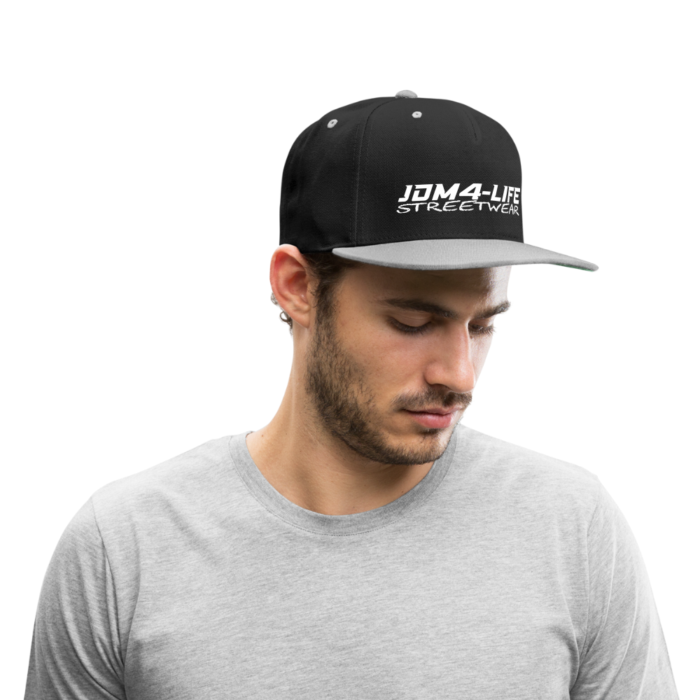 Kontrast Snapback Cap Promo - Schwarz/Grau