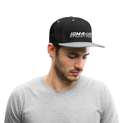 Kontrast Snapback Cap Promo - Schwarz/Grau