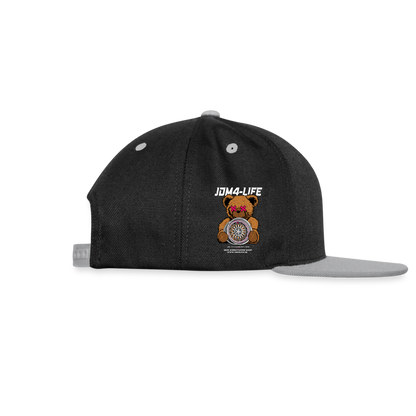 Kontrast Snapback Cap Promo - Schwarz/Grau