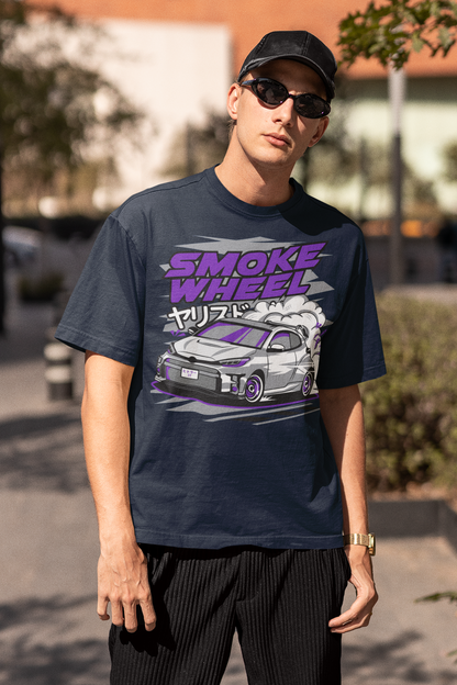 Smoke Wheel GRMN Yaris - Premium Shirt