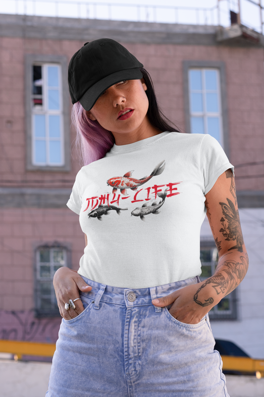 JDM 4-Life "Koi" - Ladies Premium Shirt