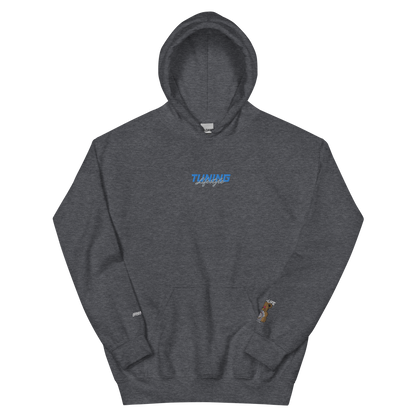 Unisex-Kapuzenpullover Tuning Lifestyle gestickt